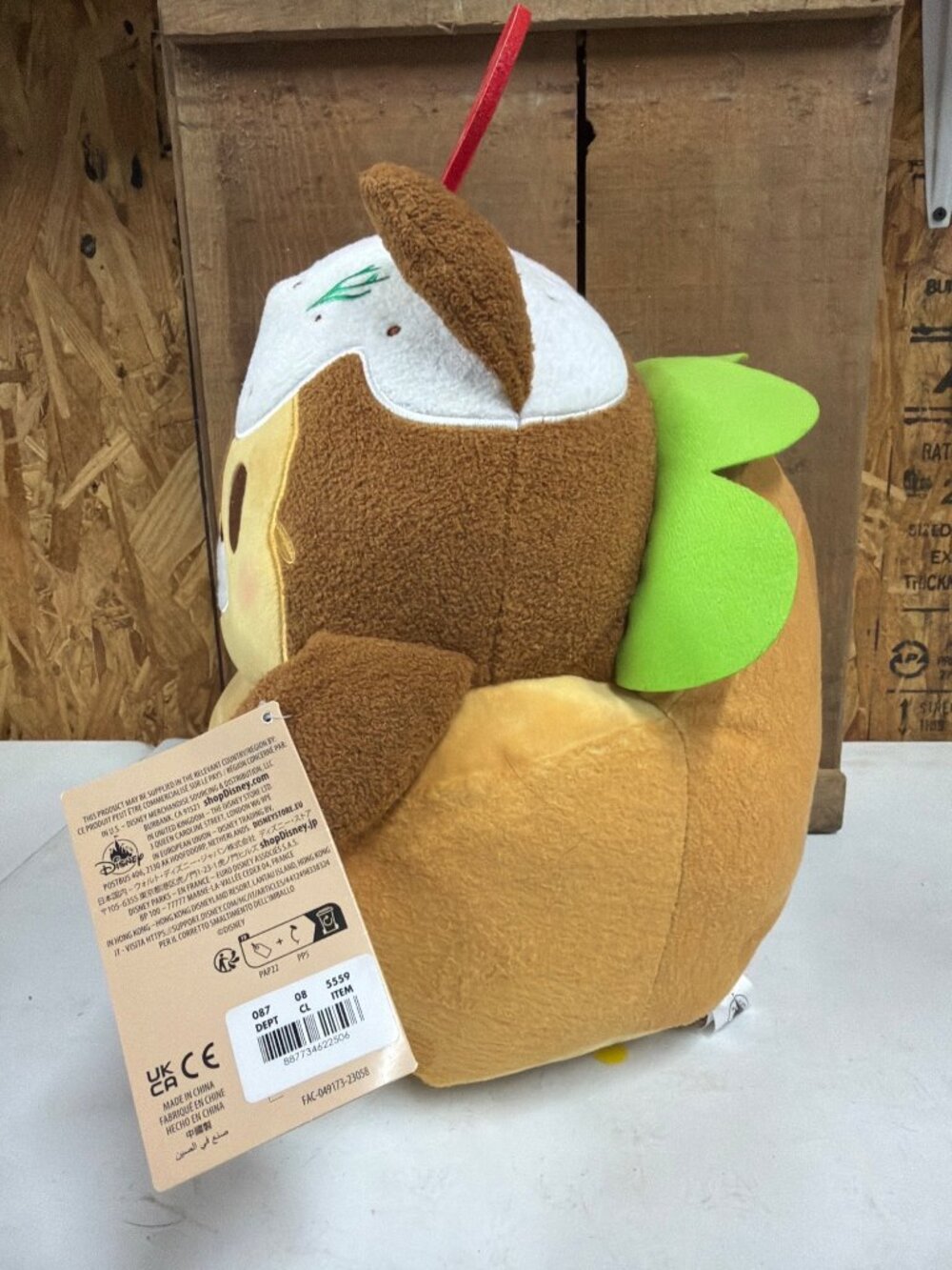 Disney Munchlings Chip Falafel Pita Pocket Plush Street Food Fusion - Picture 5 of 9